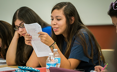 Classroom, LAS Building, Nepantla, Nevada State College, Student Life, Students