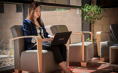 LAS, Liberal Arts and Sciences Building, Students, Studying, Quiet Space, Study Space