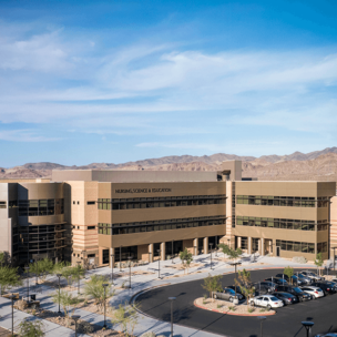 Aerial View of NSC Nursing, Science & Education Building