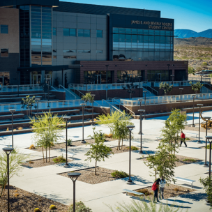 Photo of outside view of NSC Rogers Student Center Building