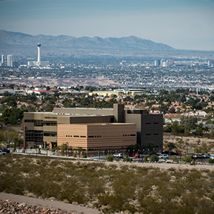 Sky view of NSC Nursing, Science & Education Building