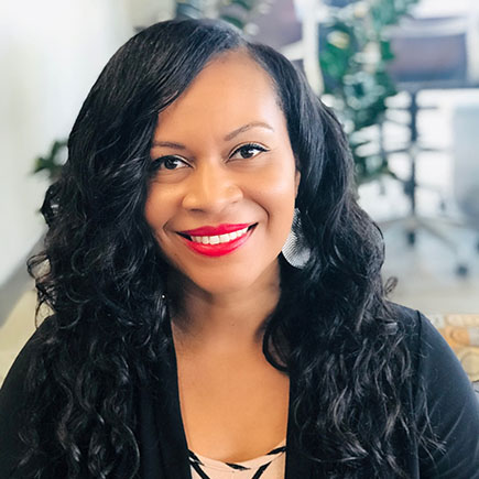 Headshot of Associate Dean of School of Education, Dr. Shartriya Collier